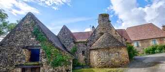 Gîte Déodatus in Cladech – House with Garden, Saltwater Pool, and Air Conditioning