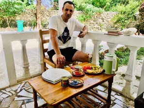 Petit déjeuner continental compris tous les jours