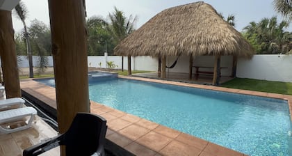 30 meters from the beach K144 Carretera a Monterrico Aldea las Quechas