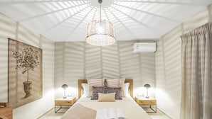 Deluxe Villa | 2 bedrooms, Egyptian cotton sheets, premium bedding, in-room safe - Stone and Sea Villas (Lefkada)
