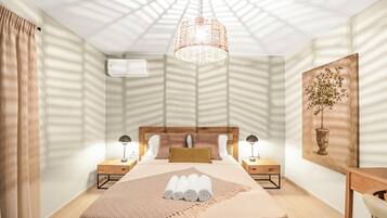 Villa Deluxe | 2 chambres, draps en coton égyptien, literie de qualité, coffre-fort