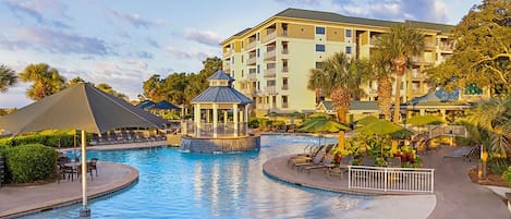 Indoor pool, outdoor pool