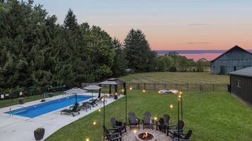 Außenpool, beheizter Pool