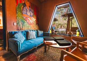 Living area - Ckoi Atacama Lodge (San Pedro de Atacama)