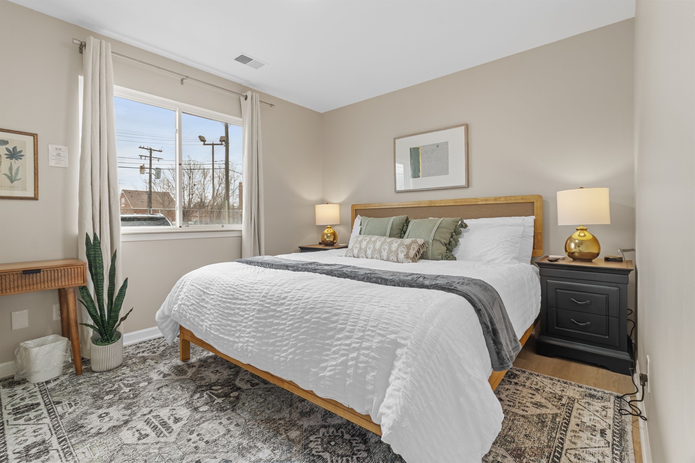 1 makuuhuone, työpöytä, silitysrauta/-lauta, ilmainen Wi-Fi