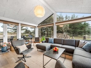 Fernseher, Kamin