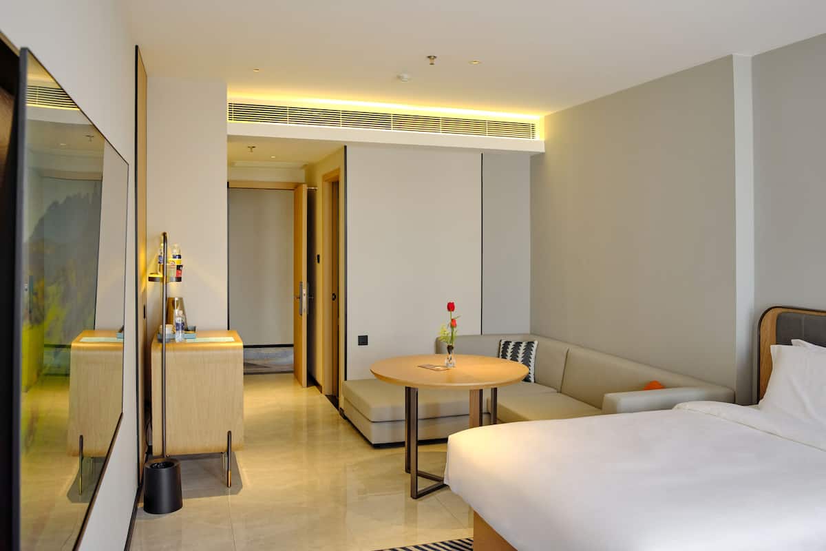 Superior kamer | 1 slaapkamer, luxe beddengoed, donsdekens, Tempur Pedic-bedden