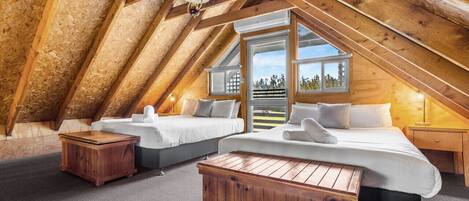 2 slaapkamers, een strijkplank/strijkijzer, wifi, beddengoed