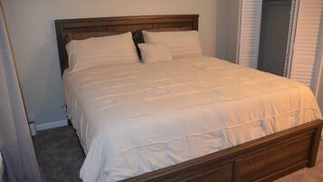 2 chambres, fer et planche Ă repasser, Wi-Fi, draps fournis