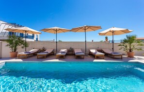 Una piscina riscaldata