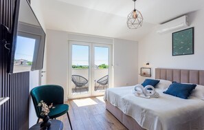 4 slaapkamers, een kluis op de kamer, reisbedje, gratis wifi