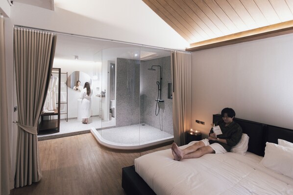 One Bedroom Apartment with Outdoor bathtub (5th fl) | Badezimmer