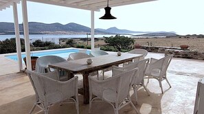 Outdoor dining - Antiparos-Villa Sunset (Antiparos)