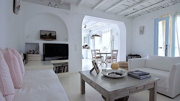 Living area - Antiparos-Villa Sunset (Antiparos)