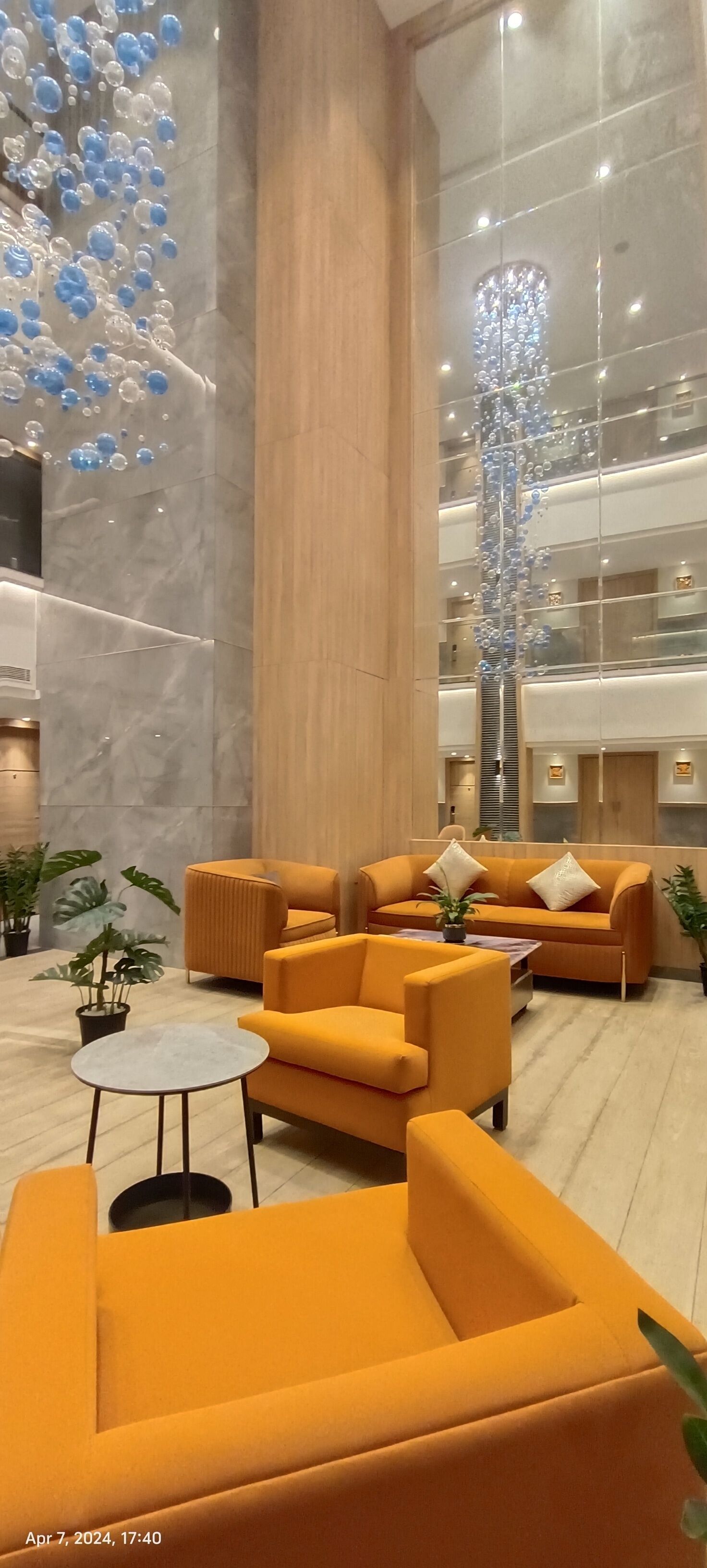 Lobby sitting area