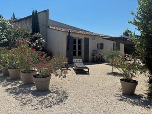 Terrace/patio - Petit Mazet Avec Extérieur, Climatisation (Cheval-Blanc)
