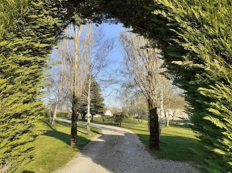 施設の敷地. Charming 55m² Cottage with Garden, Near Paris & Orleans, Family & Pet Friendly