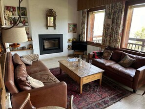 TV, fireplace, DVD player