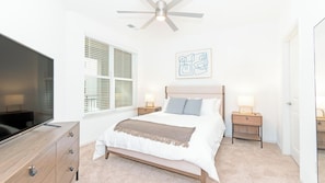 1 bedroom, desk, iron/ironing board, WiFi