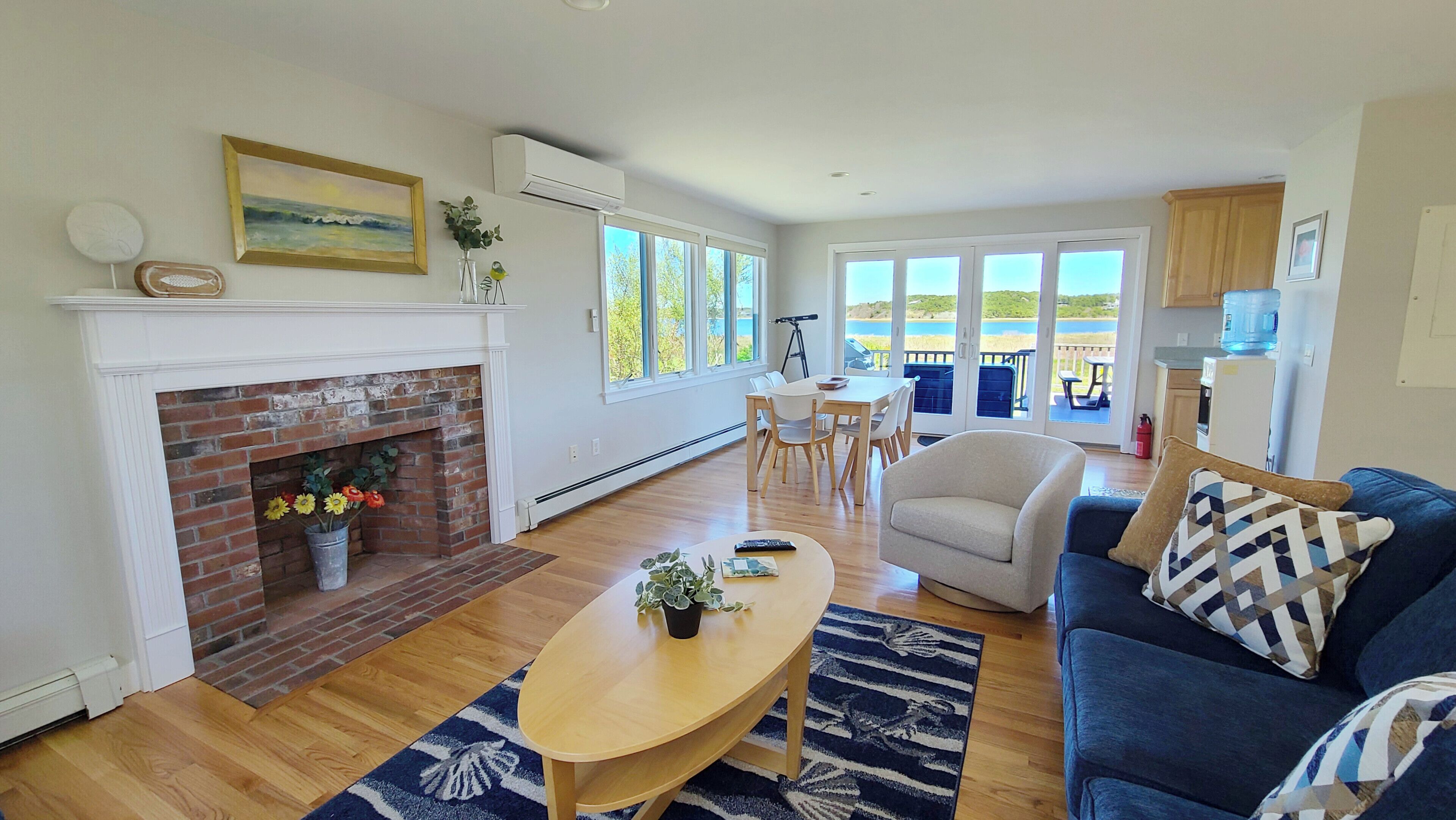 BRAND NEW LISTING! Indian Neck 2BD--Chipman's Cove Water Views, Less than 0.2 Mi to Beach, A/C