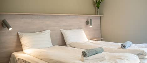 Standard Double Room | Pillowtop beds, soundproofing, iron/ironing board, free WiFi