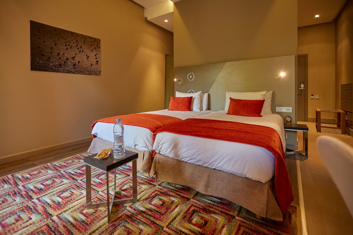 Luxury-Zimmer, 1 Queen-Bett, Nichtraucher, Bergblick