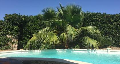 CASSIS, Superbe appartement T2 climatisé rez jardin, Piscine privative