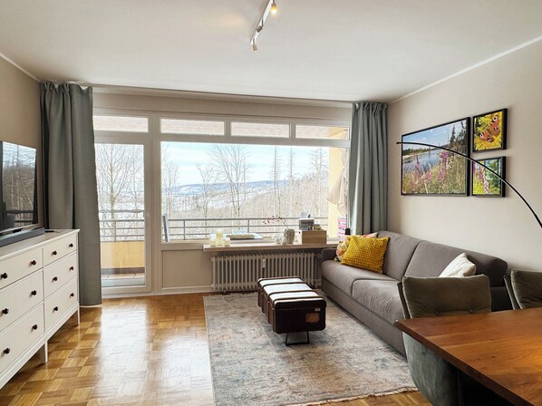 Smart TV, libri, impianto stereo