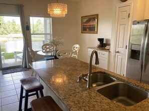 Condo, 2 Bedrooms | Private kitchen | Fridge, oven, coffee/tea maker - Romar Lakes 103a 2 Bedroom Condo (Orange Beach)