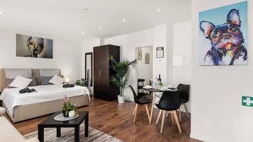 1 dormitorio, wifi gratis, ropa de cama