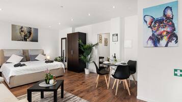 1 Schlafzimmer, kostenloses WLAN, Bettwäsche