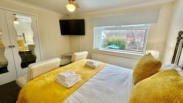 4 chambres, fer et planche Ă repasser, Wi-Fi gratuit, draps fournis