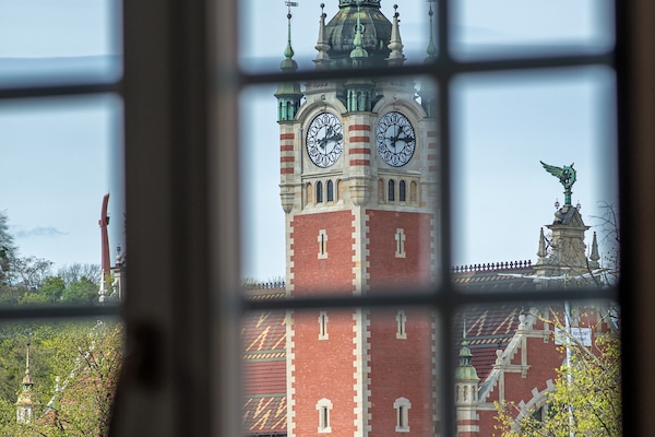 Majoituspaikan julkisivu