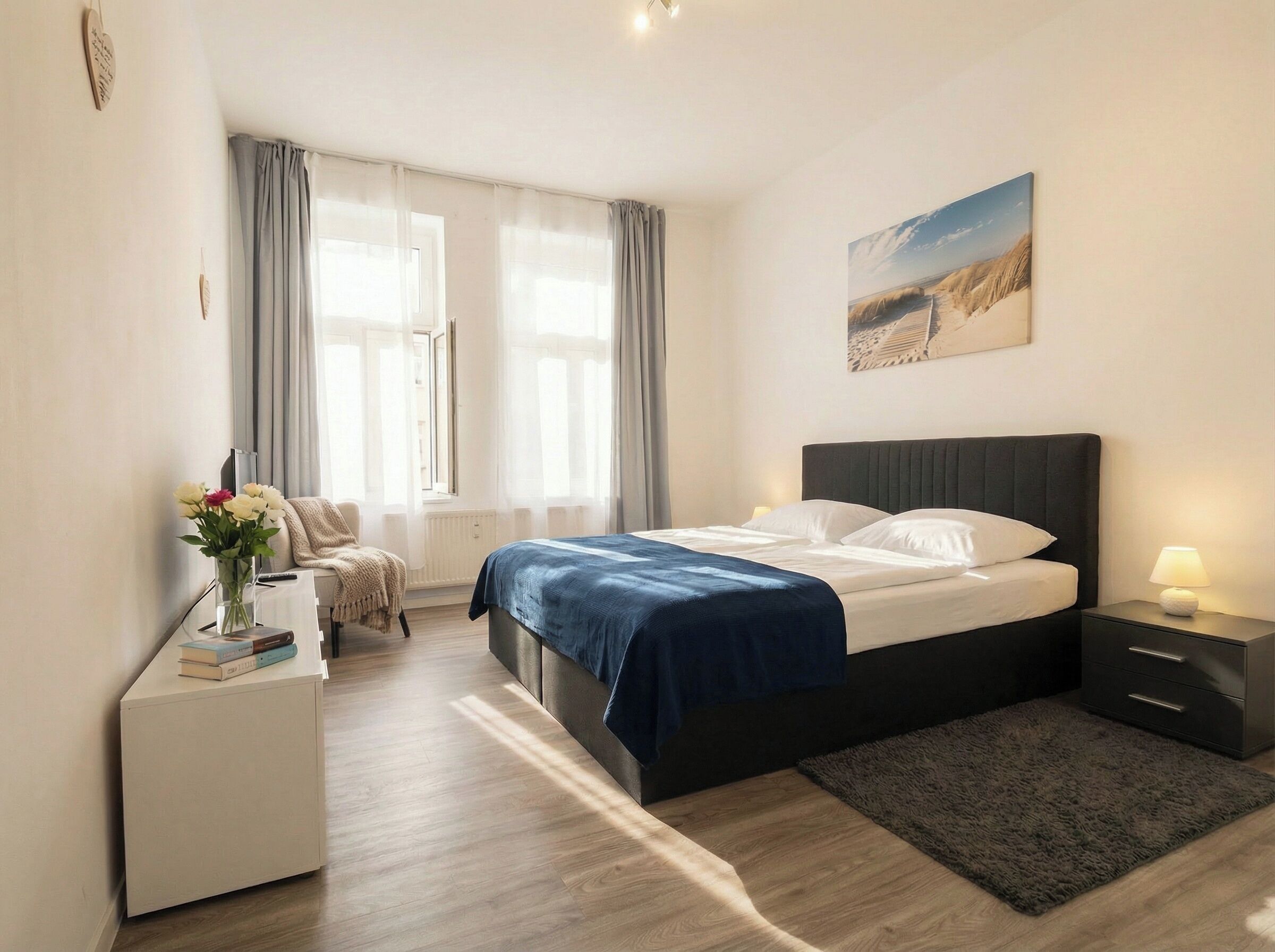 2 Schlafzimmer, Bügeleisen/Bügelbrett, Reisekinderbett, kostenloses WLAN