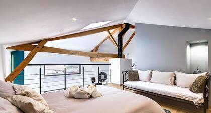 Maison à la campagne avec bel extérieur pour profiter de bons moments en famille