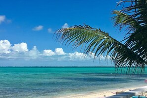 Sun loungers, beach towels