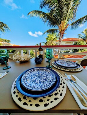 Outdoor dining - Turtle Cove Reef
Entire Condo in Provodenciales, Turks and Caicos
(Caicos Islands)