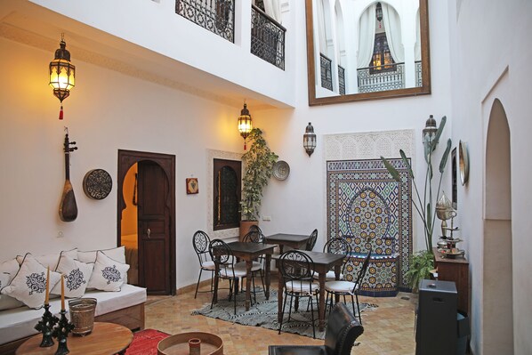 Dining - Superb private Riad Rose Jade (Marrakesh)