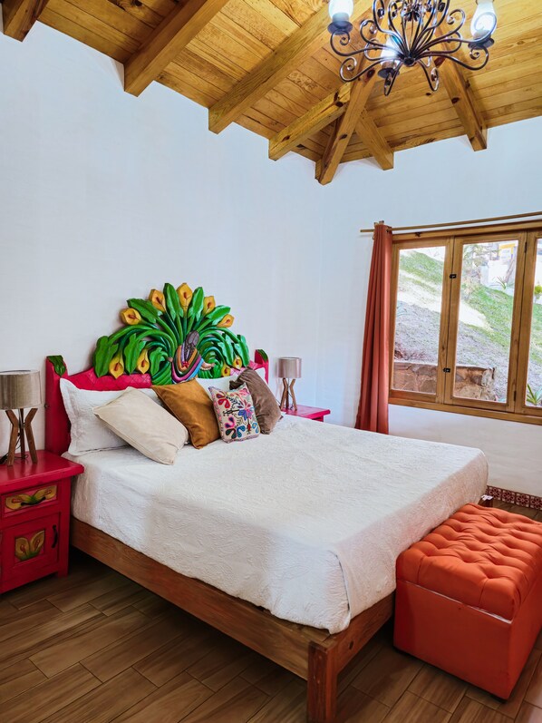 Stuga Junior | 1 sovrum, egyptiska bomullslakan och sängtillbehör av högsta kvalitet