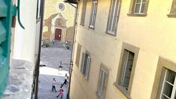 Blick von der Unterkunft