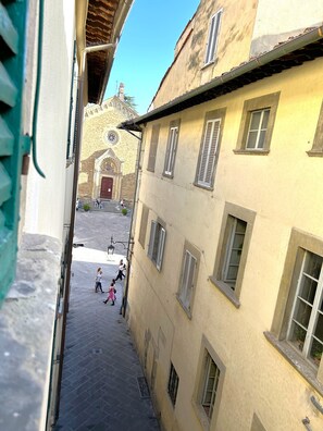 Uitzicht vanuit accommodatie