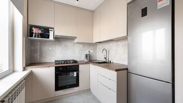 Microwave, oven, stovetop