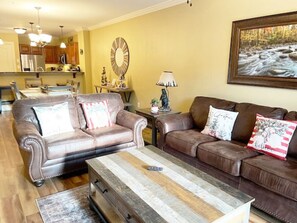 TV connectée, cheminée