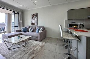 Fernseher, Kamin