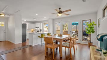 Dining table with 6 chairs