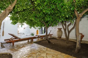 Suite, Garden Area | Terrace/patio - Livin Hydra Suites (Hydra)