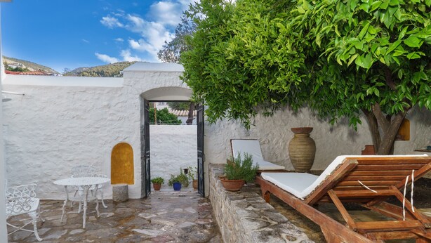 Suite, Garden Area | Terrace/patio - Livin Hydra Suites (Hydra)