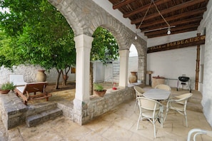 Suite, Garden Area | Terrace/patio - Livin Hydra Suites (Hydra)