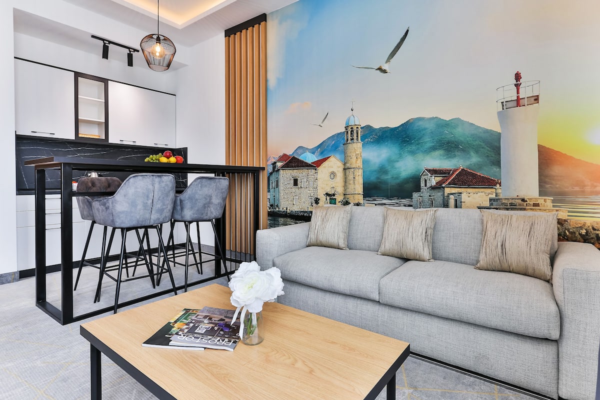 Premium suite | Woonruimte | Een televisie