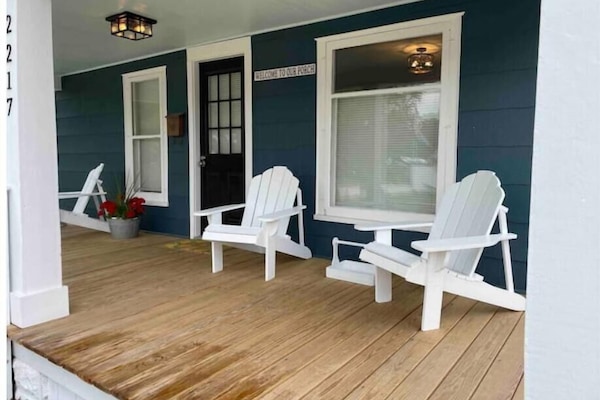 Relax on the front porch